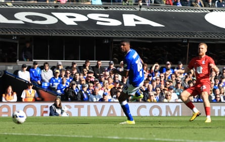 Carlos Vicente gives Birmingham a surprise first-half lead at Portman Road against Ipswich
