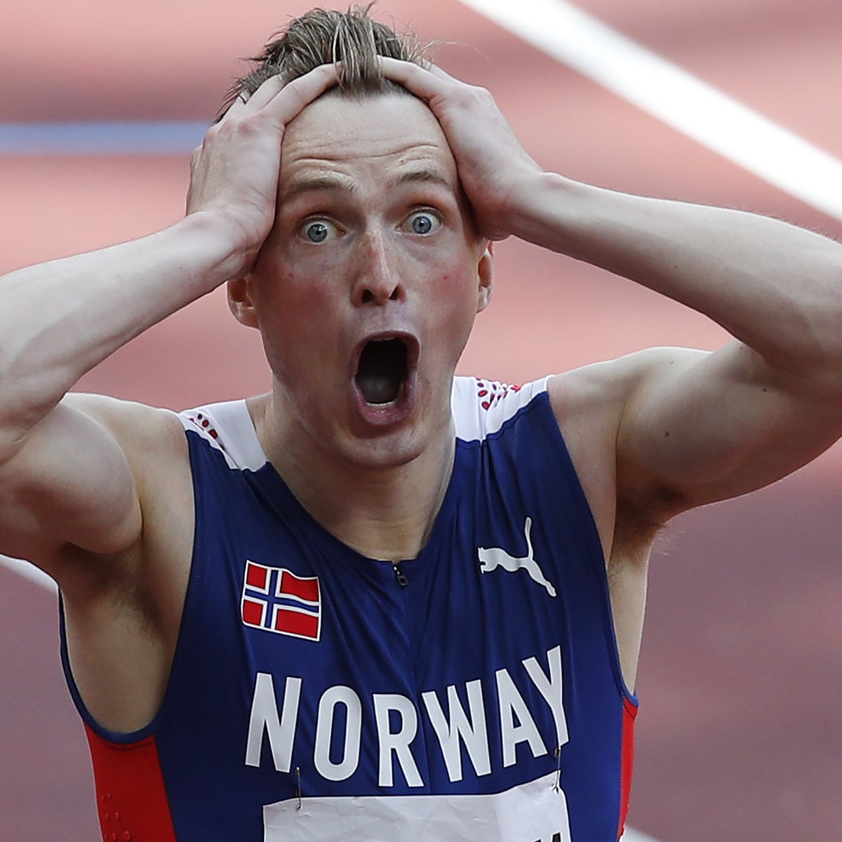 Warholm 400m hurdles world record