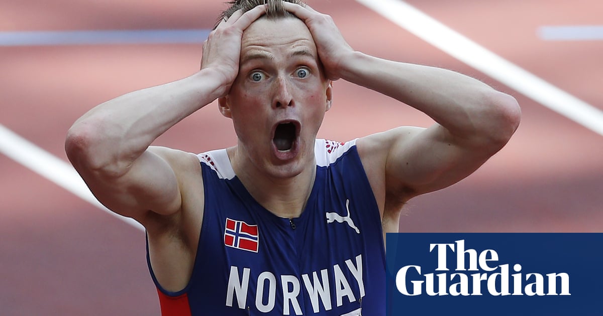 Karsten Warholm smashes 400m hurdles world record in one of greatest races in history