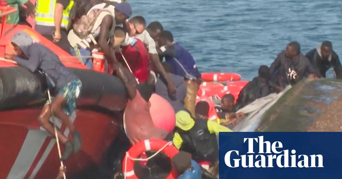 Four women and three girls die as migrant boat capsizes off Canary Islands
