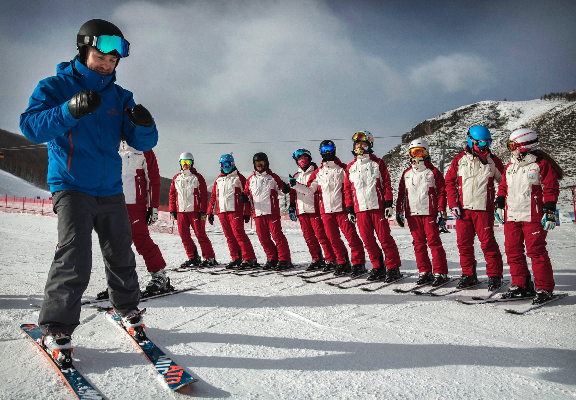Ski Instructors undergo training at Thaiwoo