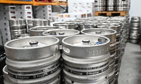 Barrels of beer