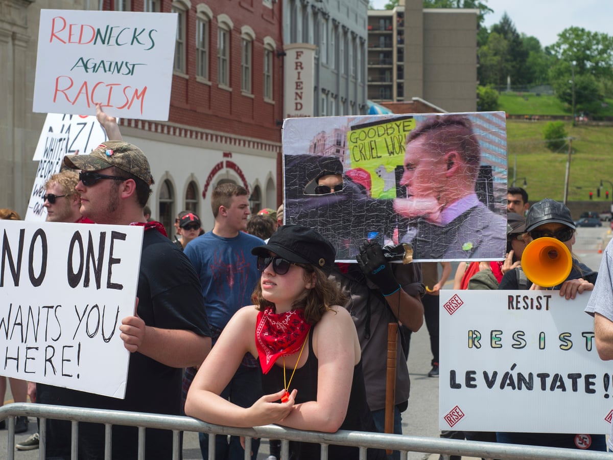 Neo Nazis And Anti Fascist Protesters Leave Kentucky After Standoff Us News The Guardian