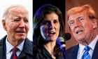 Haley wins surprise Vermont victory as Biden and Trump dominate Super Tuesday