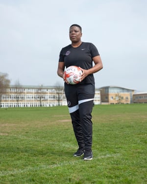 Eartha Pond is a footballer, teacher and campaigner