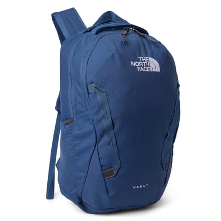 A product photo of a northface bookbag