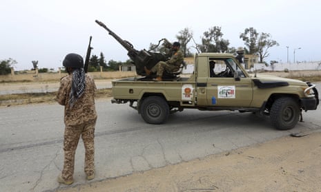 Forces led by Khalifa Hiftar, south of Tripoli