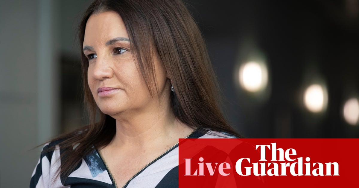 Australia live news updates: Jacqui Lambie dismisses Liberals’ ‘playground’ stoush; 72 Covid deaths in Victoria and NSW