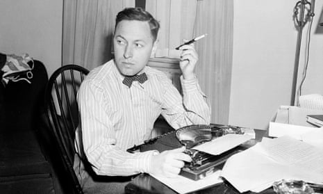 Tennessee Williams at his desk in 1940