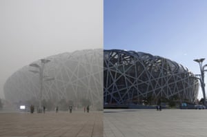 Beijing’s National Stadium, also known as the Bird’s Nest