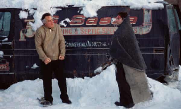 Tony Sirico as Paulie Walnuts and Michael Imperioli as Christopher Moltisanti in the episode Pine Barrens.