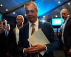 Healey asks Farage if any of £5m gift may have come from Russia-linked profits