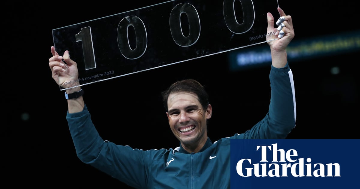 Rafael Nadal shakes off rust to beat López and join ATPs 1,000 club