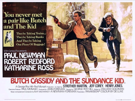BUTCH CASSIDY AND SUNDANCE KIDPAUL NEWMAN and ROBERT REDFORD POSTER