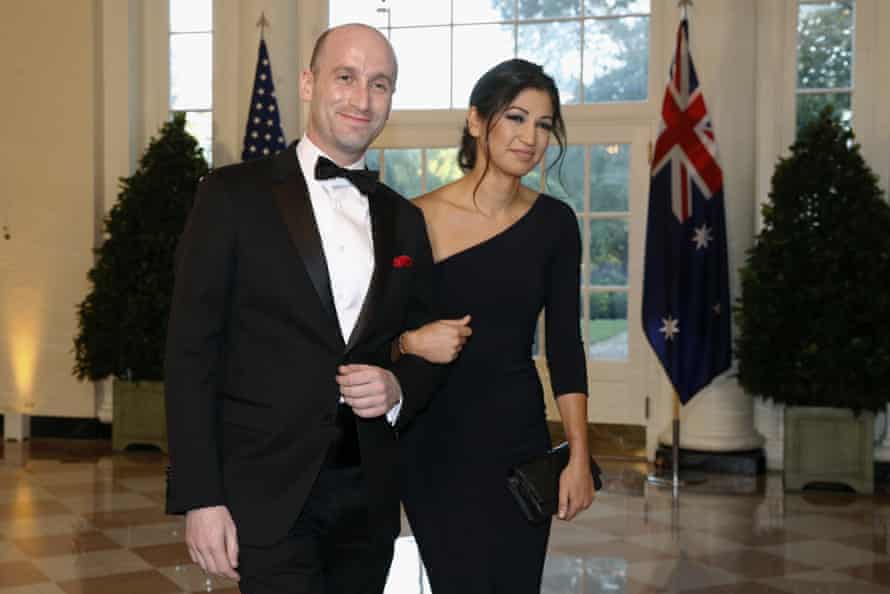 Trump Attends Wedding Of Immigration Hardline Adviser Stephen Miller Trump Administration The Guardian
