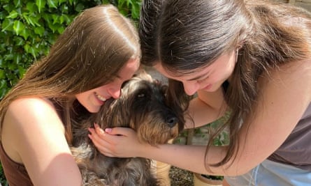 Maddy (left) with her sister Juliet