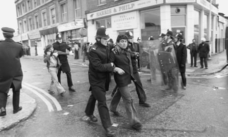 ‘Awash with period markers’: a protest against a National Front rally in Southall, west London, April 1979