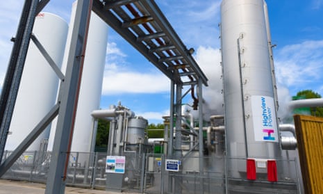 Highview Power, Pilsworth liquid air energy storage plant, Greater Manchester, UK