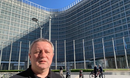 Andriy Kostin, the prosecutor general of Ukraine, in Brussels