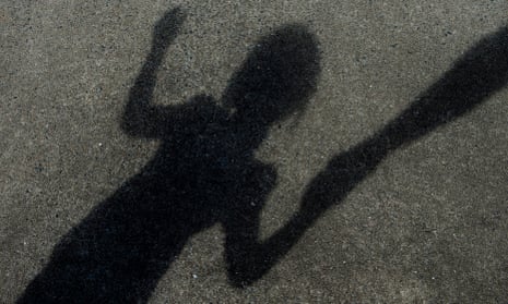 Stock image of a child’s shadow