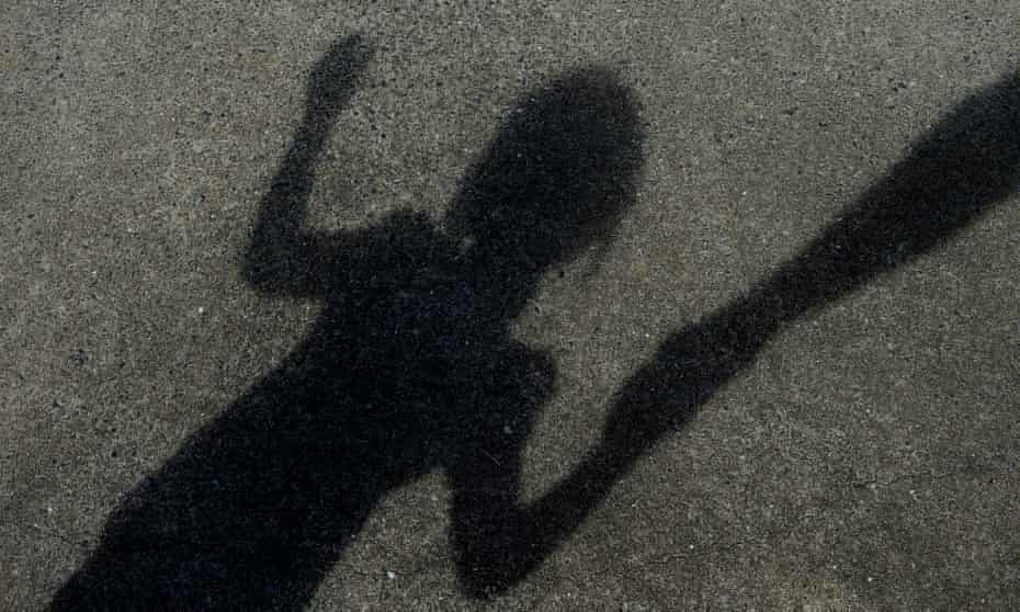 The shadow of a child