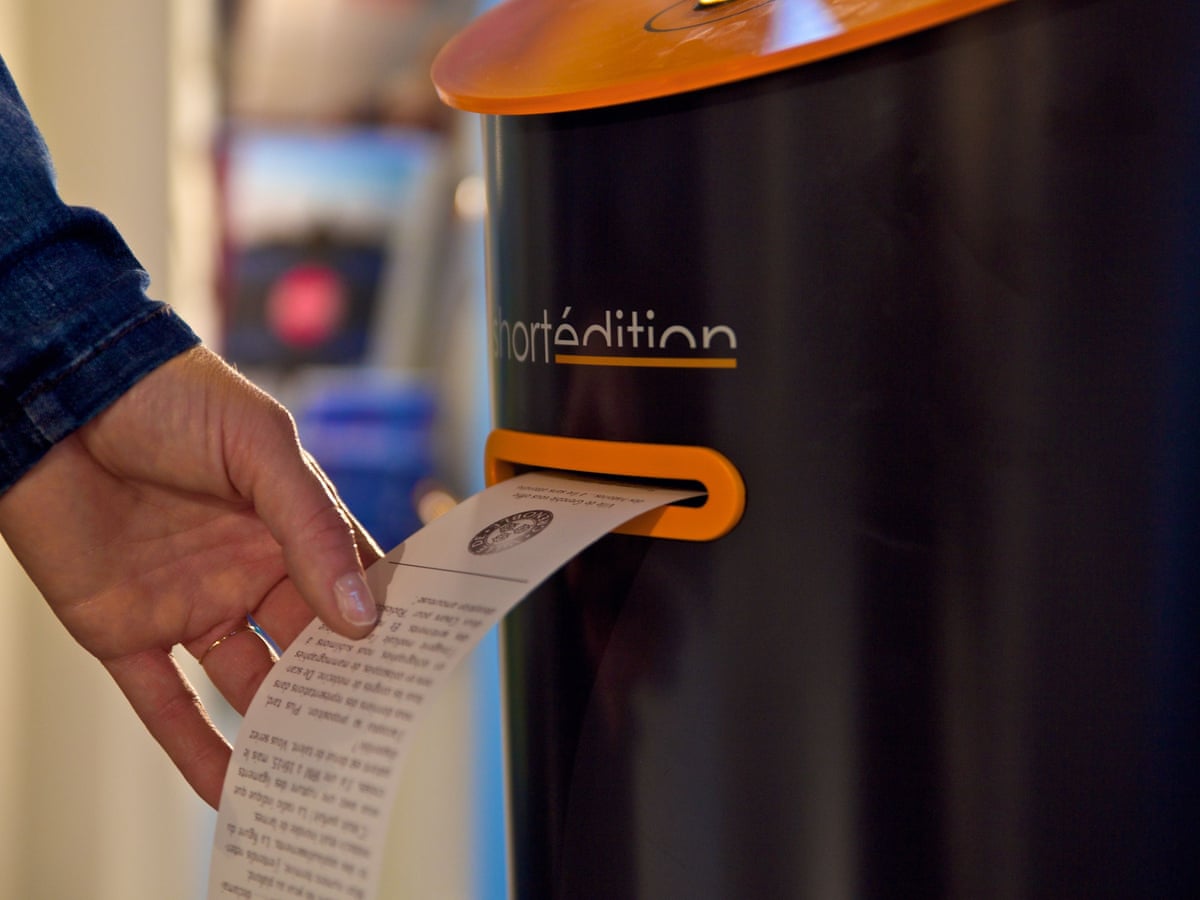 Short story vending machines to transport London commuters  Short