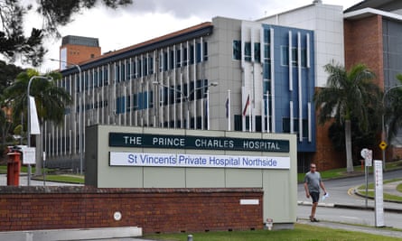 Two staff at the Prince Charles hospital in Brisbane contracted coronavirus, including an unvaccinated Covid ward receptionist.