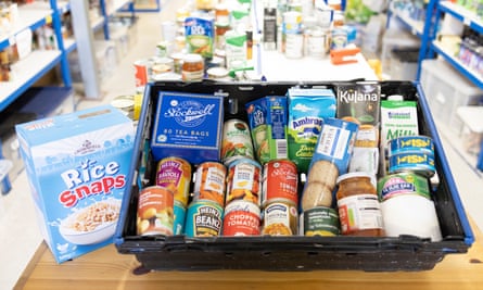 A food bank in Canterbury