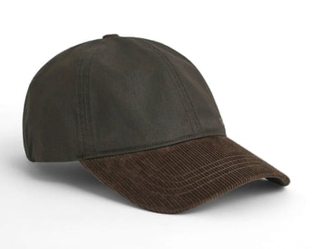 Gant waxed cotton cap