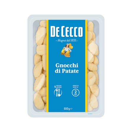 A packet of De Cecco gnocchi di patate
