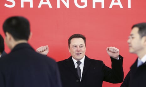 WATCH: Elon Musk Busts Move At Tesla Event In China - CBS San