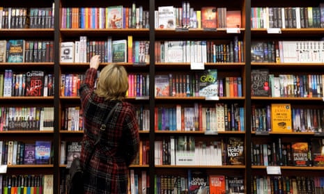 Woman browsing in a bookshop