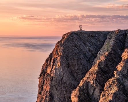 The Scandinavian section of the E1 trail starts at Norway’s North Cape.