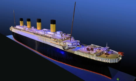 Brynjar Karl Birgisson’s Lego model of the Titanic has previously been displayed in Iceland, Sweden, Norway and Germany.