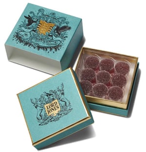 Lord Jones’s cannabis-infused Sigur Rós wild sigurberry gumdrops.