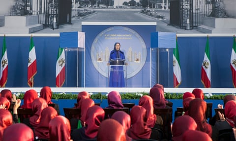 Maryam Rajavi in Tirana, Albania in September 2017.