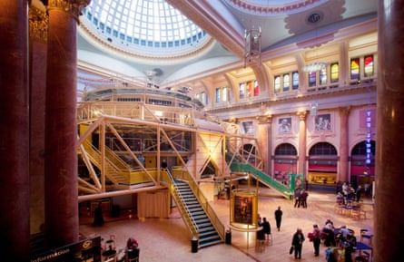 The interior of the Royal Exchange