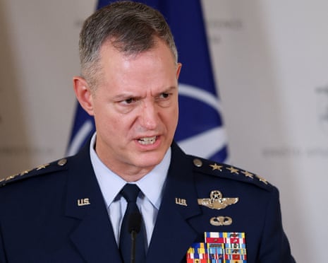 Nato supreme allied commander for Europe, Alexus Gregory Grynkewich, on Thursday