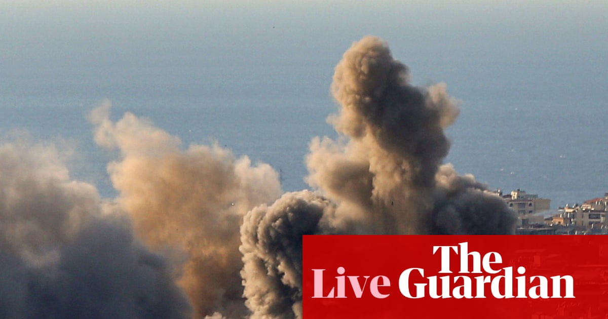Middle East crisis live: Israel launches new attacks on Tehran and Beirut as Iran closes critical Strait of Hormuz