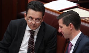 Nick Xenophon and Simon Birmingham