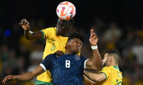 Australia v Ecuador: international football friendly – live