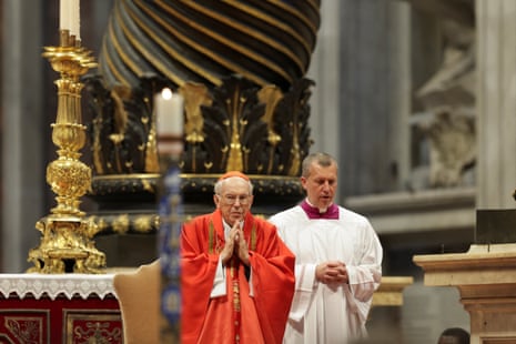 New Pope Popes Analyze Will Meet 'the Wonderful Time in History' Pope Second 2 Dean of the College of Carddinals, Cardinal Gut centices, who leads to white mass, celebrates the selection of a new pope, in St.'s Basicaca.