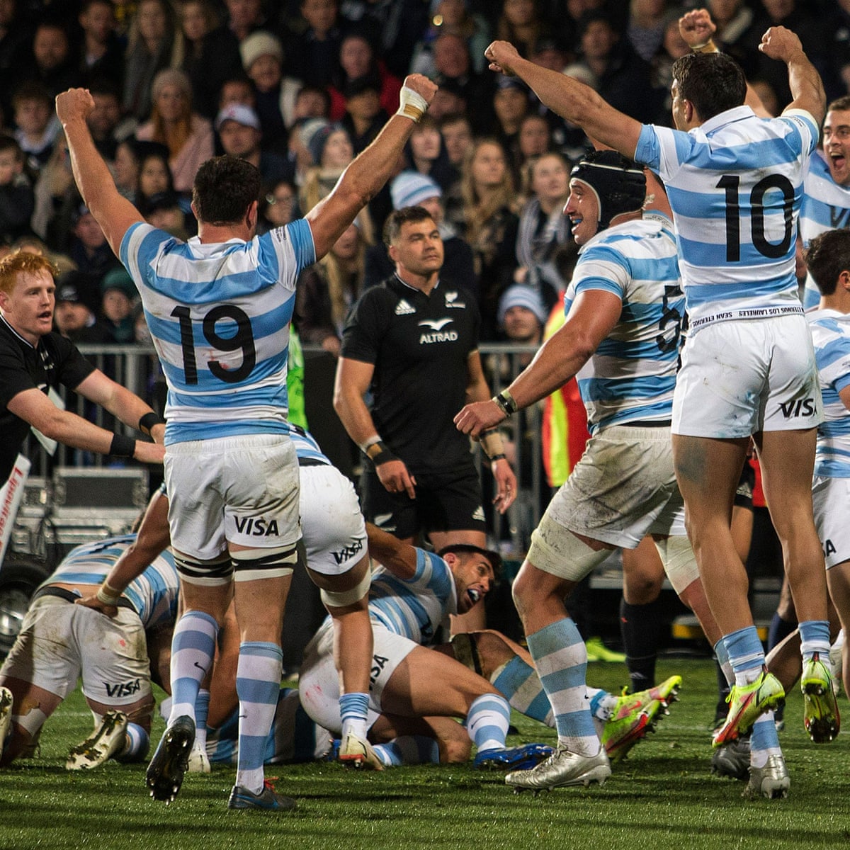 Argentina Stun New Zealand With Historic Rugby Championship Victory Rugby Championship The Guardian Argentina Stun New Zealand With Historic Rugby Championship Victory Rugby Championship The Guardian