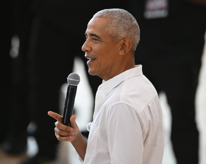 Barack Obama launches podcast about books that ‘shaped his worldview’ — image supplied by The Guardian Culture's feed