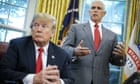 Mike Pence denies discussing plan to remove Donald Trump from power