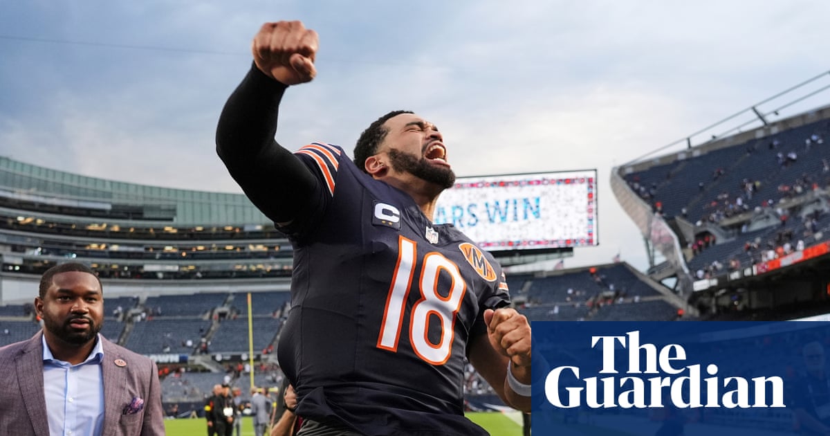 For just one game Caleb Williams finally gave the long-suffering Bears hope