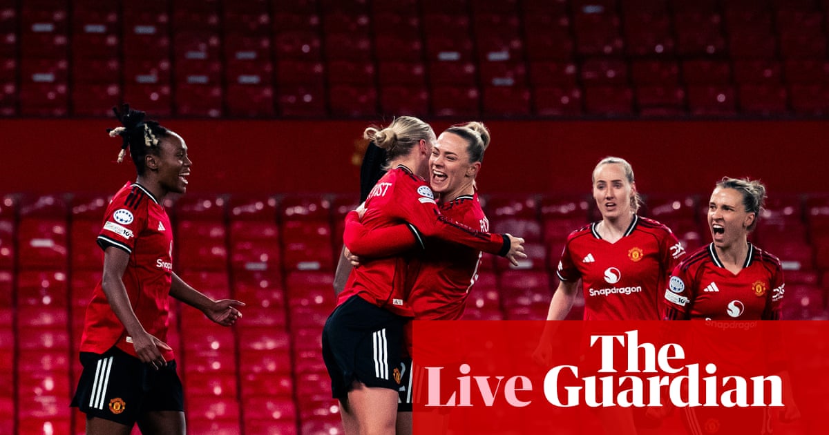 Manchester United v Bayern Munich: Women’s Champions League quarter-final, first leg – live