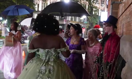 attendees at The Detroit Bridgerton Themed Ball.