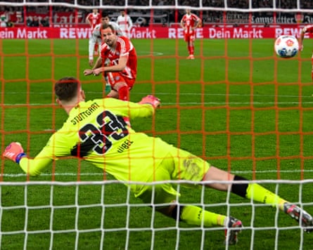 Harry Kane now has 17 Bundesliga goals for the season, double his nearest competitor.