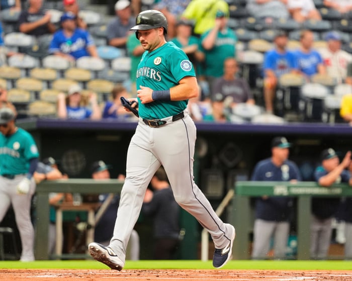 Mariners’ Cal Raleigh hits 55th and 56th homers of season to break Mickey Mantle’s record